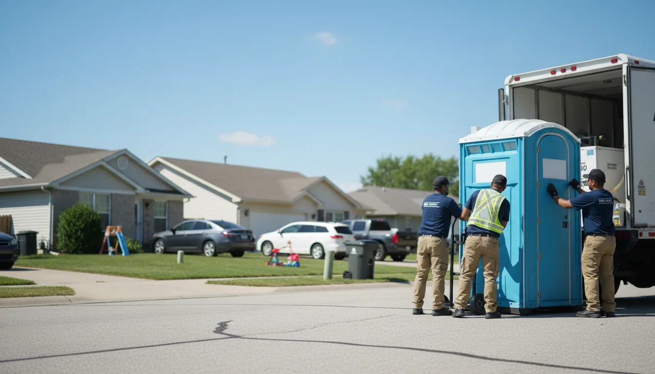 Standard Porta Potty Rentals in Posen, IL near me